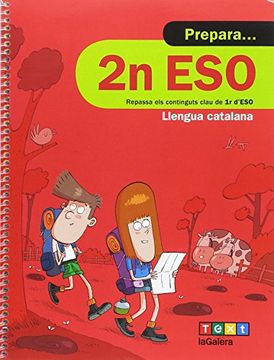 portada Prepara 2n ESO Llengua catalana (en Catalá)