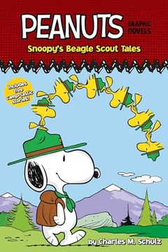 portada Snoopy's Beagle Scout Tales: Peanuts Graphic Novels (en Inglés)