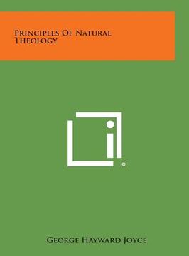 portada Principles of Natural Theology (en Inglés)