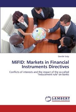 portada mifid: markets in financial instruments directives (in English)