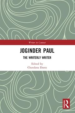 portada Joginder Paul (Writer in Context) (in English)