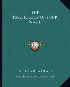 portada the psychology of your name (in English)