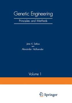 portada Genetic Engineering: Principles and Methods Volume 1 (en Inglés)