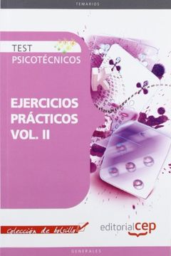 portada Test Psicotécnicos Ejercicios Prácticos Vol. Ii. Colección de Bolsillo (Colección 1178)
