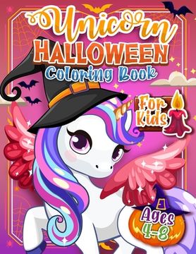 portada Unicorn Coloring - Halloween Edition (en Inglés)