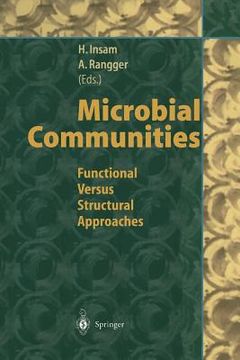 portada microbial communities: functional versus structural approaches (en Inglés)