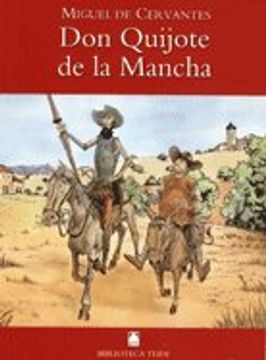 portada DON QUIJOTE DE LA MANCHA (Biblioteca Teide)