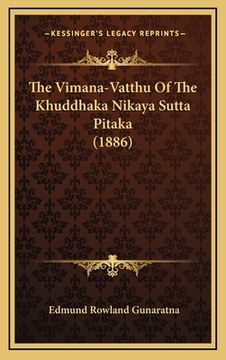 portada the vimana-vatthu of the khuddhaka nikaya sutta pitaka (1886)