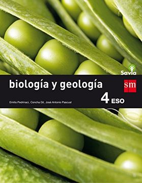 portada Biología y geología. 4 ESO. Savia