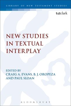 portada New Studies in Textual Interplay: 632 (The Library of new Testament Studies) (in English)