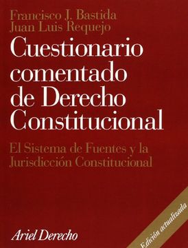 portada Cuestionario Comentado de Derecho Constitucional