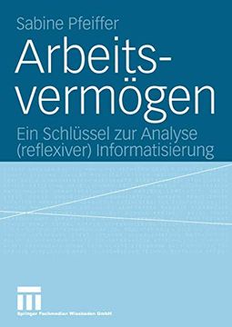 portada Arbeitsvermögen: Ein Schlüssel zur Analyse (in German)
