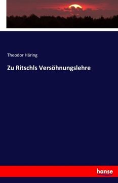 portada Zu Ritschls Versöhnungslehre (German Edition)