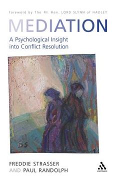 portada mediation: a psychological insight into conflict resolution (in English)