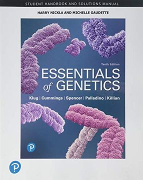 portada Student Handbook and Solutions Manual for Essentials of Genetics (in English)
