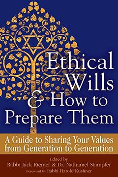portada Ethical Wills & How to Prepare Them (2nd Edition): A Guide to Sharing Your Values from Generation to Generation (en Inglés)