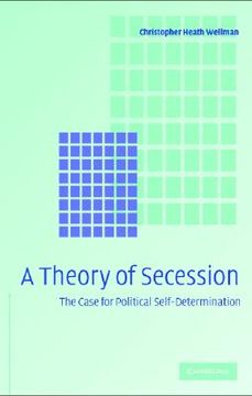 portada A Theory of Secession Hardback (en Inglés)