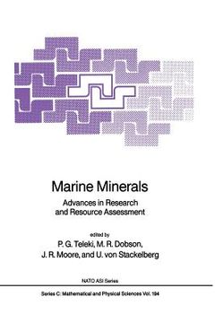 portada Marine Minerals: Advances in Research and Resource Assessment (en Inglés)
