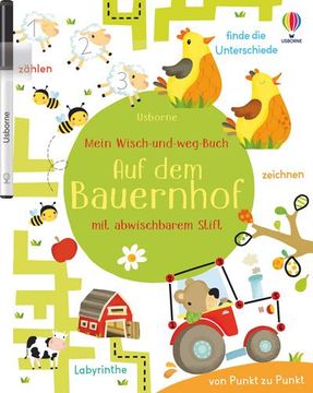 portada Mein Wisch-Und-Weg-Buch: Auf dem Bauernhof (en Alemán)