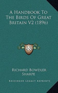 portada a handbook to the birds of great britain v2 (1896)