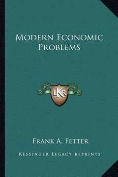 portada modern economic problems (en Inglés)