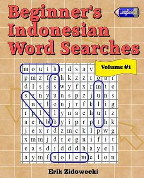 portada Beginner's Indonesian Word Searches - Volume 1 (en Indonesio)