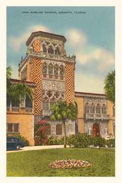 portada Vintage Journal Ringling Mansion, Sarasota, Florida