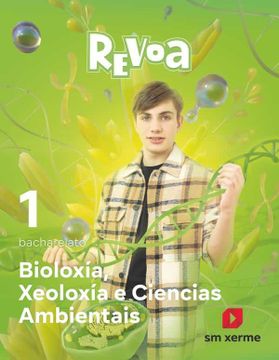 portada Bioloxia, Xeoloxia e Ciencias do Medio Ambiente 1º Bacharelato Proxecto Revuela Galicia ed 2022 