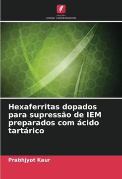 portada Hexaferritas Dopados Para Supressão de iem Preparados com Ácido Tartárico