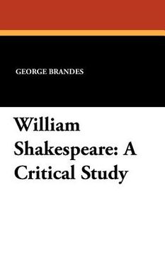 portada william shakespeare: a critical study (en Inglés)