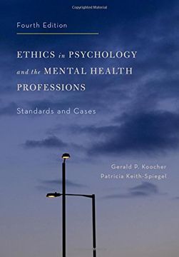 portada Ethics in Psychology and the Mental Health Professions: Standards and Cases (en Inglés)