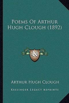 portada poems of arthur hugh clough (1892)