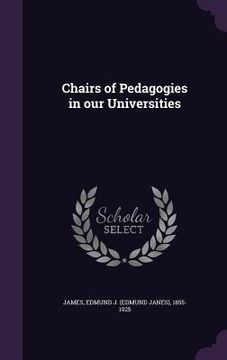 portada Chairs of Pedagogies in our Universities (en Inglés)