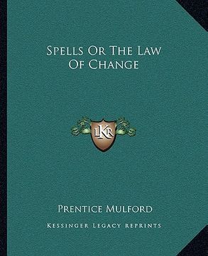 portada spells or the law of change (en Inglés)