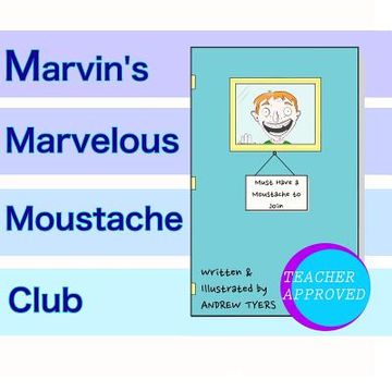 portada Marvin's Marvelous Moustache Club: Marvin's Marvelous Moustache Club (en Inglés)