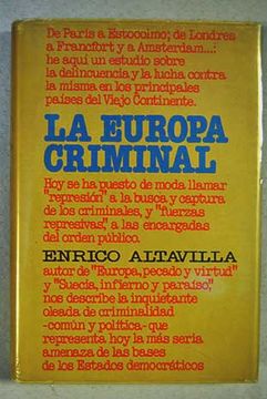 portada La Europa criminal