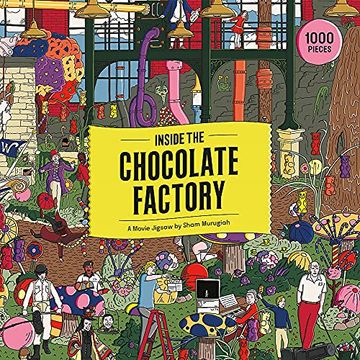 portada Inside the Chocolate Factory: A Movie Jigsaw Puzzle (en Inglés)