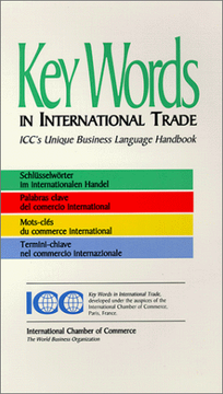 portada Key Words in International Trade: Icc's Unique Business Language Handbook (Icc Publication)