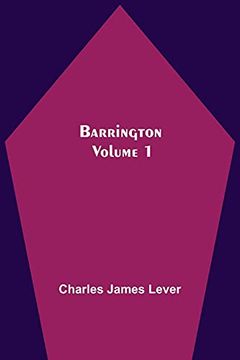 portada Barrington. Volume 1 (in English)