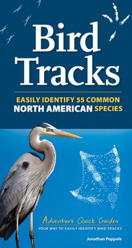 portada Bird Tracks: Includes 55 North American Species (Adventure Quick Guides) (en Inglés)