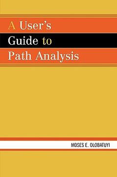 portada a user's guide to path analysis