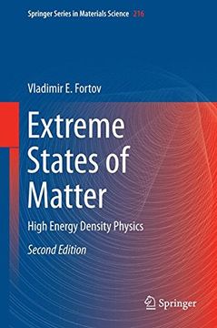 portada Extreme States of Matter: High Energy Density Physics (Springer Series in Materials Science) 