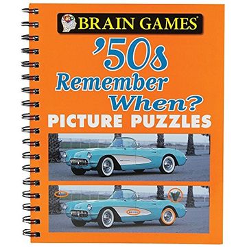 portada Brain Games™ Picture Puzzles: '50s Remember When? (en Inglés)