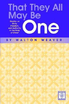 portada that they all may be one (en Inglés)