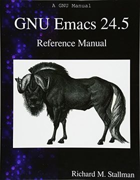portada Gnu Emacs 24. 5 Reference Manual (in English)