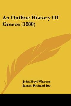 portada an outline history of greece (1888) (in English)