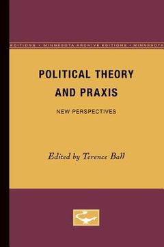portada political theory and praxis: new perspectives (en Inglés)