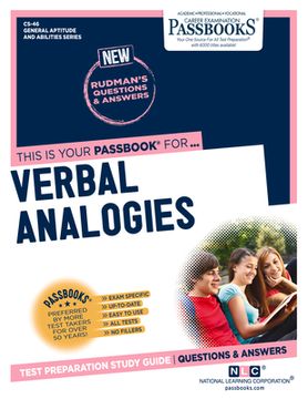 portada Verbal Analogies (Cs-46): Passbooks Study Guide Volume 46