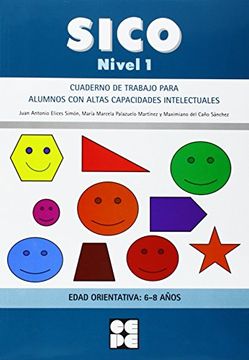 portada Sico nivel 1 - cuad trabajo para alumnos con altas capacidades intelectuales (Fichas Infantil Y Primaria)