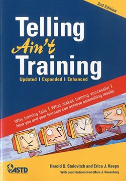 portada Telling Ain't Training: Updated, Expanded, Enhanced (in English)